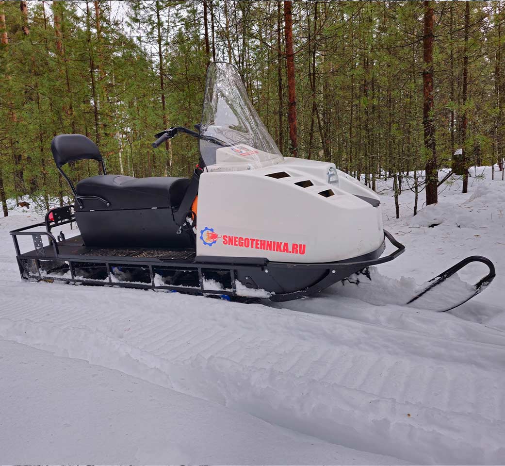 Снегоход 4Т с двигателем Loncin длинный